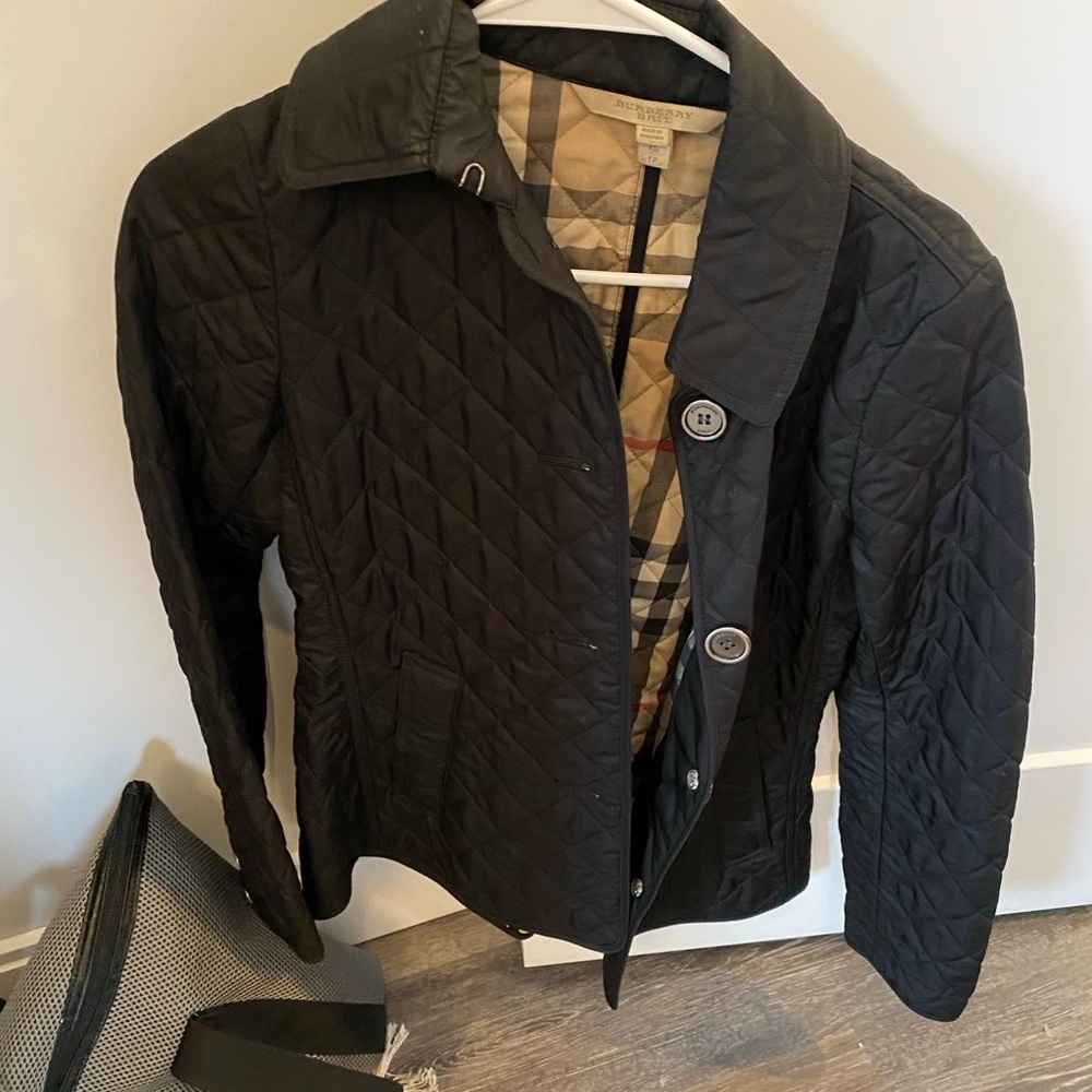 BURBERRY quilted shell jacket - black - Picture 2 of 9